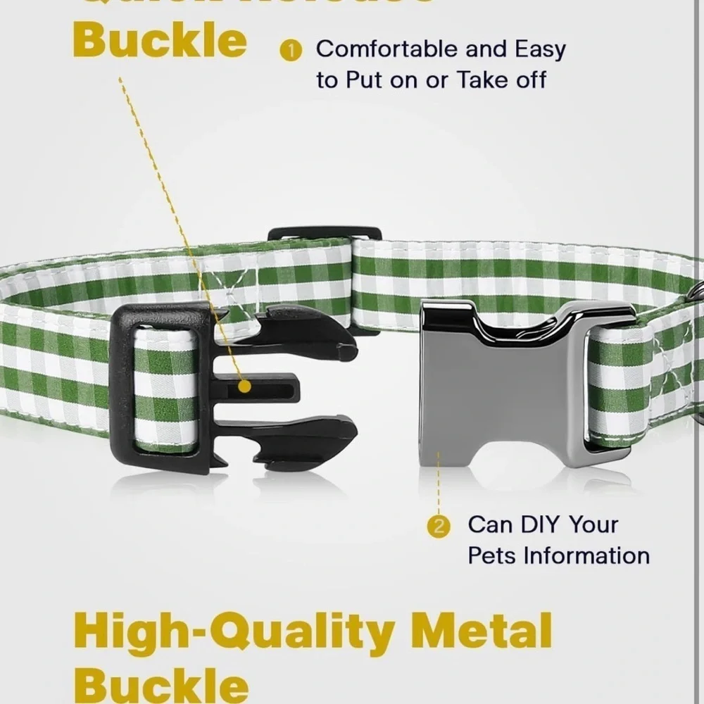 Air Tag Holder Case, Adjustable Soft Collar with Quick-Release Metal Buckle S